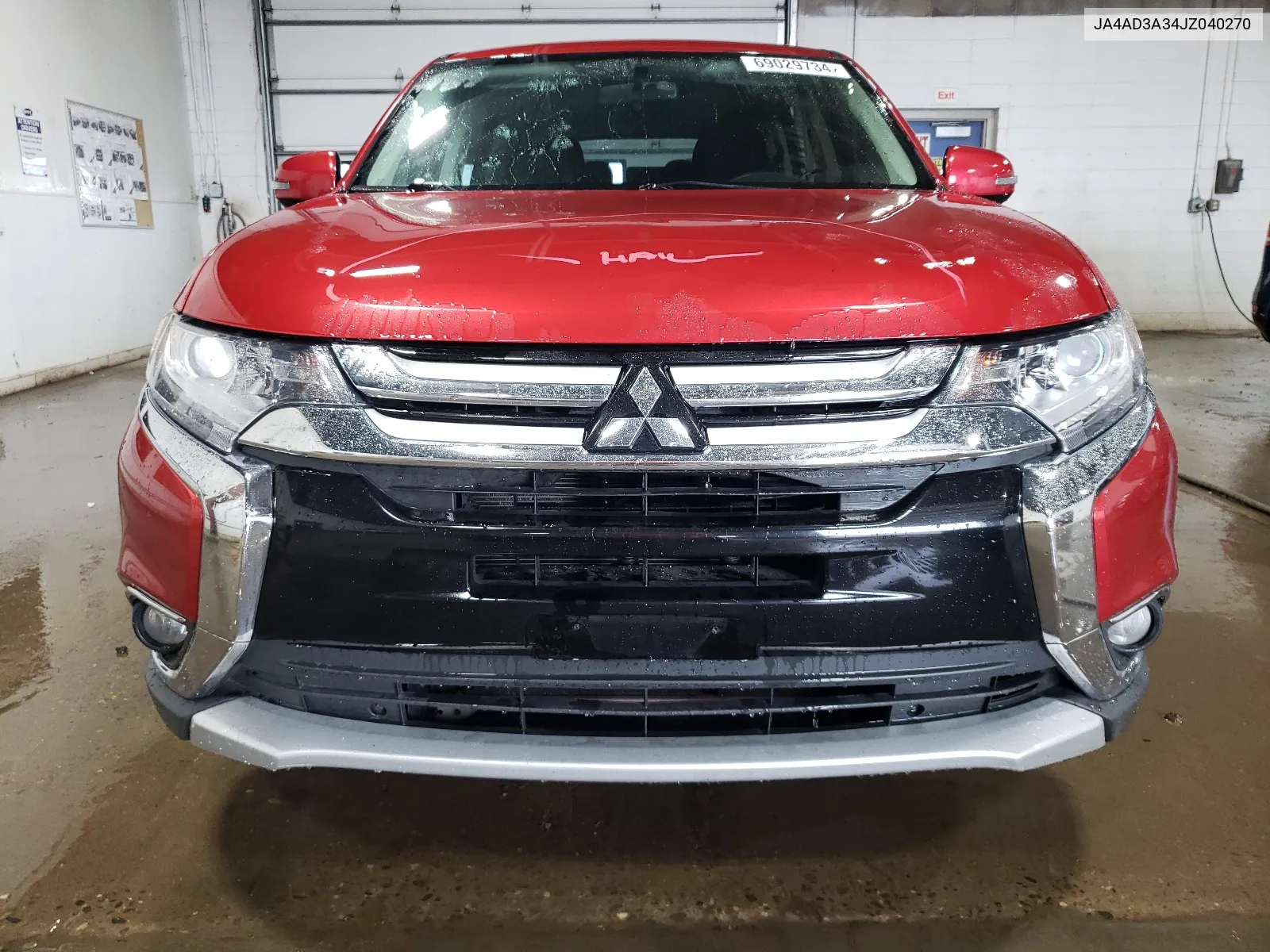 2018 Mitsubishi Outlander Se VIN: JA4AD3A34JZ040270 Lot: 69029734