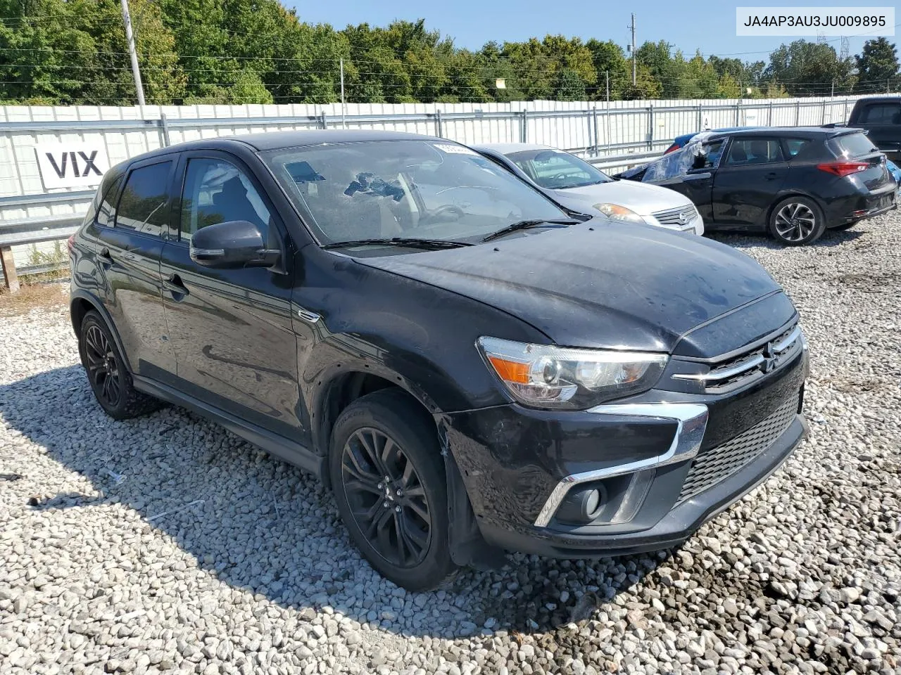 JA4AP3AU3JU009895 2018 Mitsubishi Outlander Sport Es