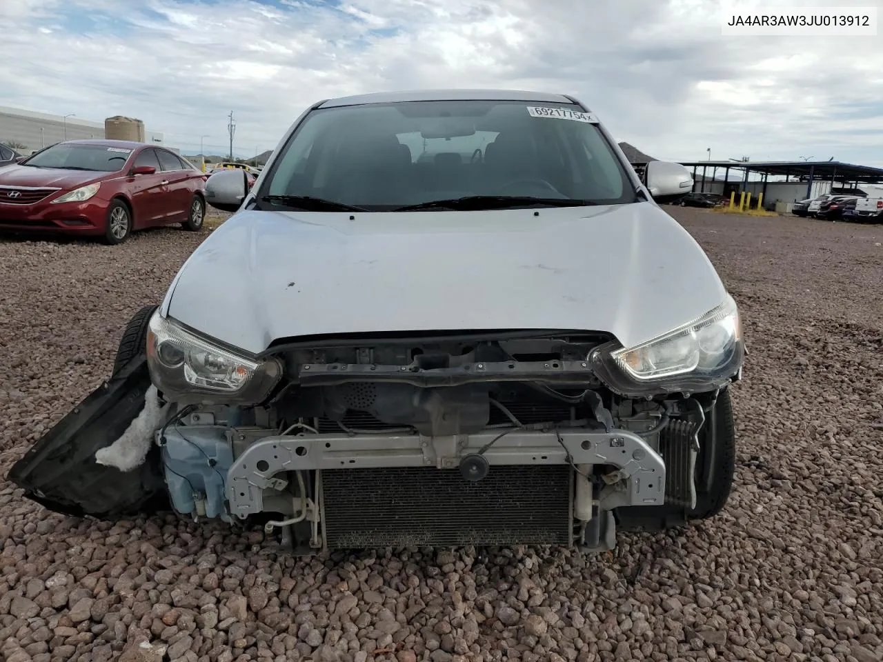 2018 Mitsubishi Outlander Sport Es VIN: JA4AR3AW3JU013912 Lot: 69217754