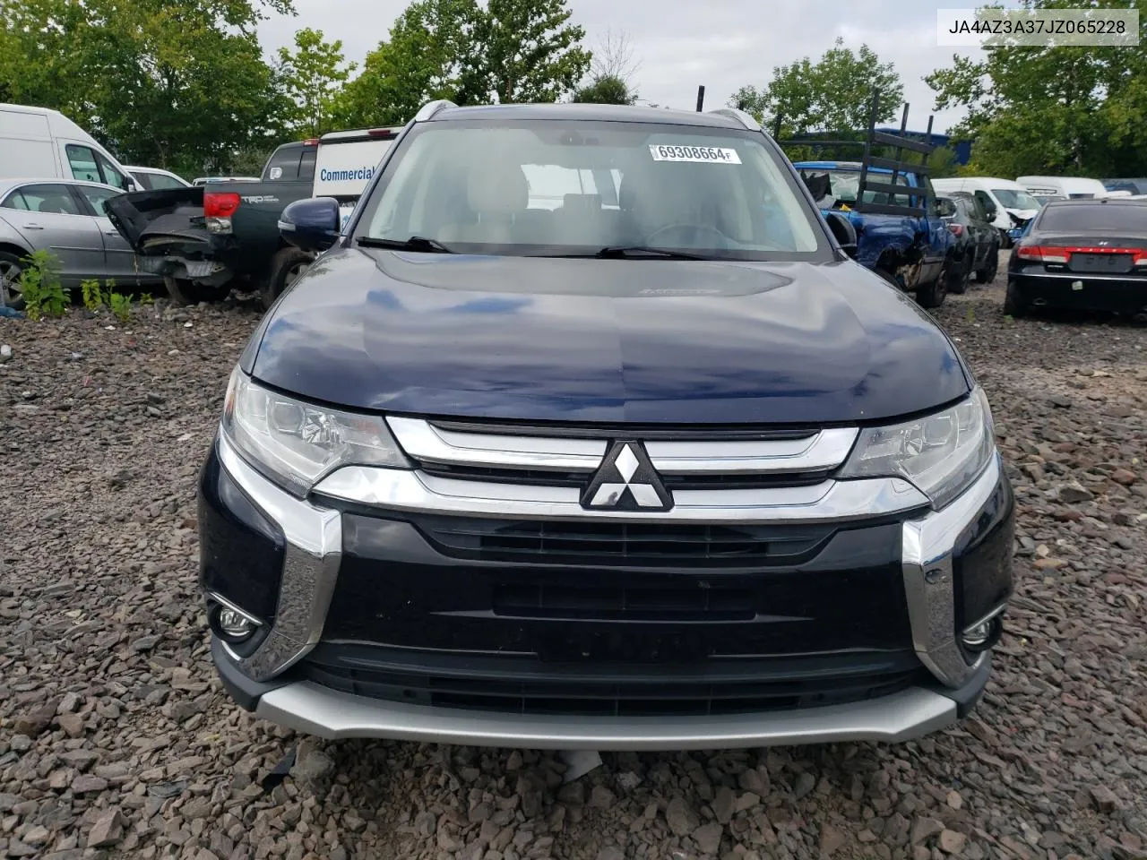 2018 Mitsubishi Outlander Se VIN: JA4AZ3A37JZ065228 Lot: 69308664