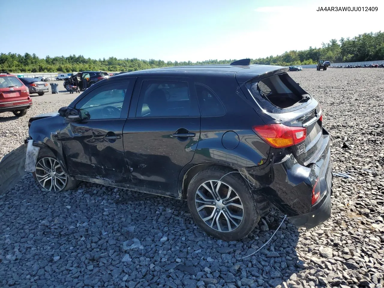 2018 Mitsubishi Outlander Sport Es VIN: JA4AR3AW0JU012409 Lot: 69312104