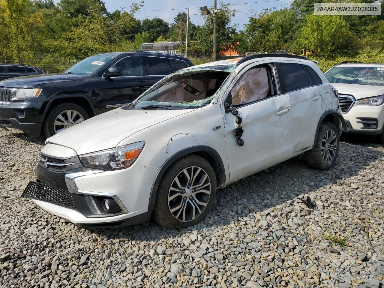 2018 Mitsubishi Outlander Sport Sel VIN: JA4AR4AW3JZ028385 Lot: 69329924