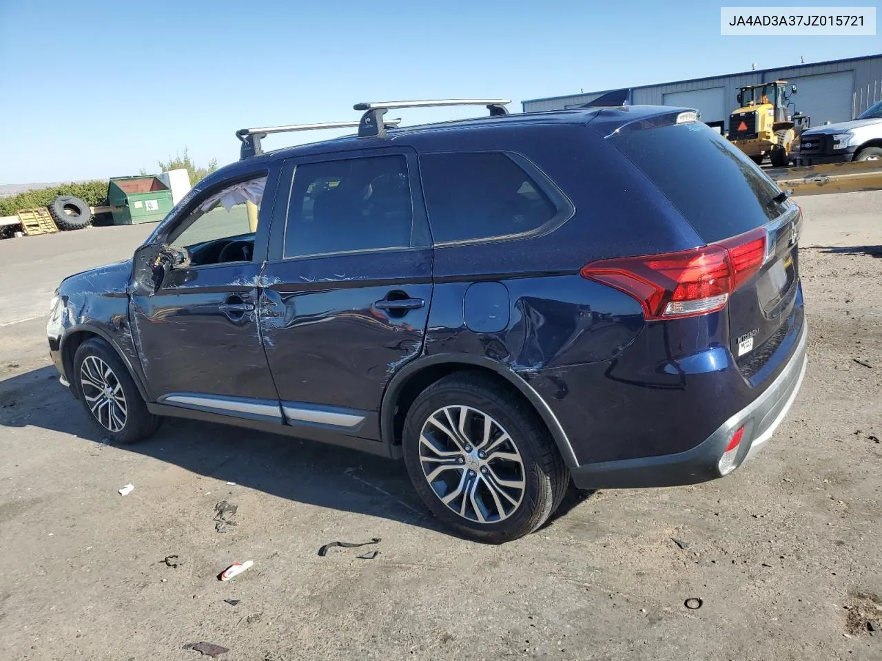 2018 Mitsubishi Outlander Se VIN: JA4AD3A37JZ015721 Lot: 69529384