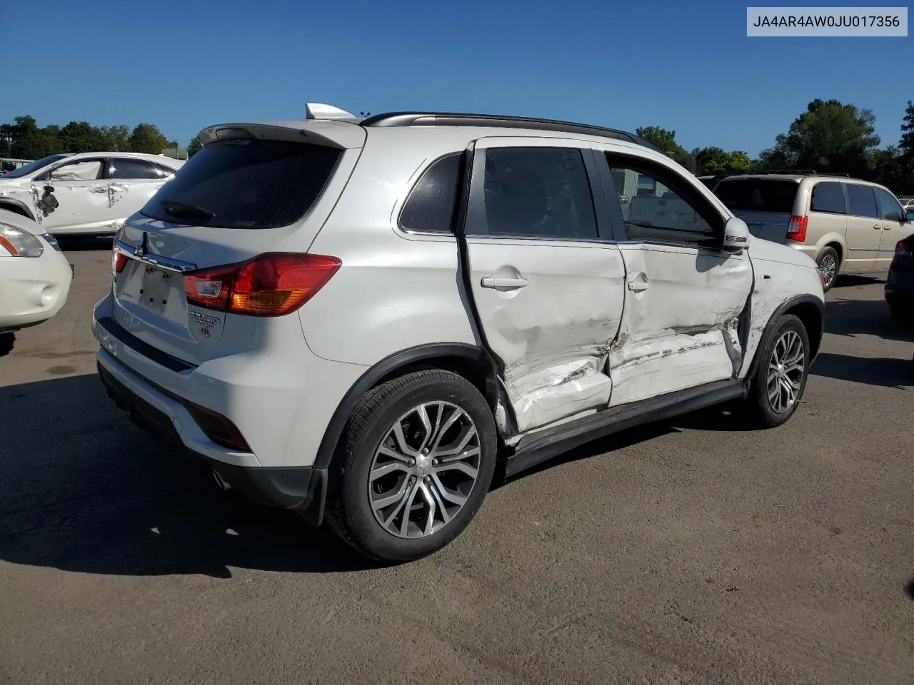 JA4AR4AW0JU017356 2018 Mitsubishi Outlander Sport Sel