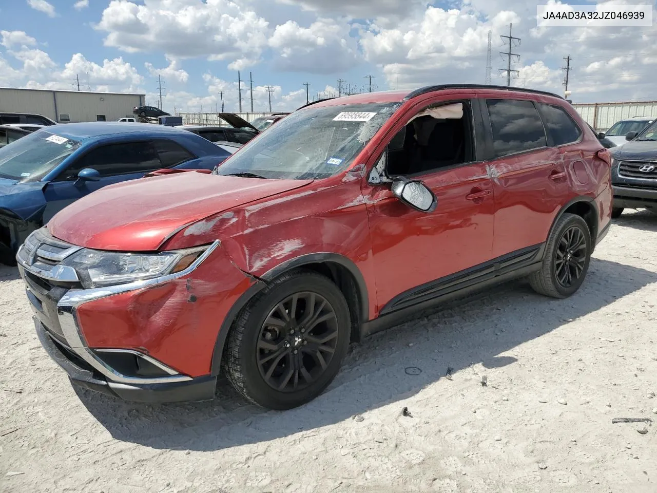 2018 Mitsubishi Outlander Se VIN: JA4AD3A32JZ046939 Lot: 69595844