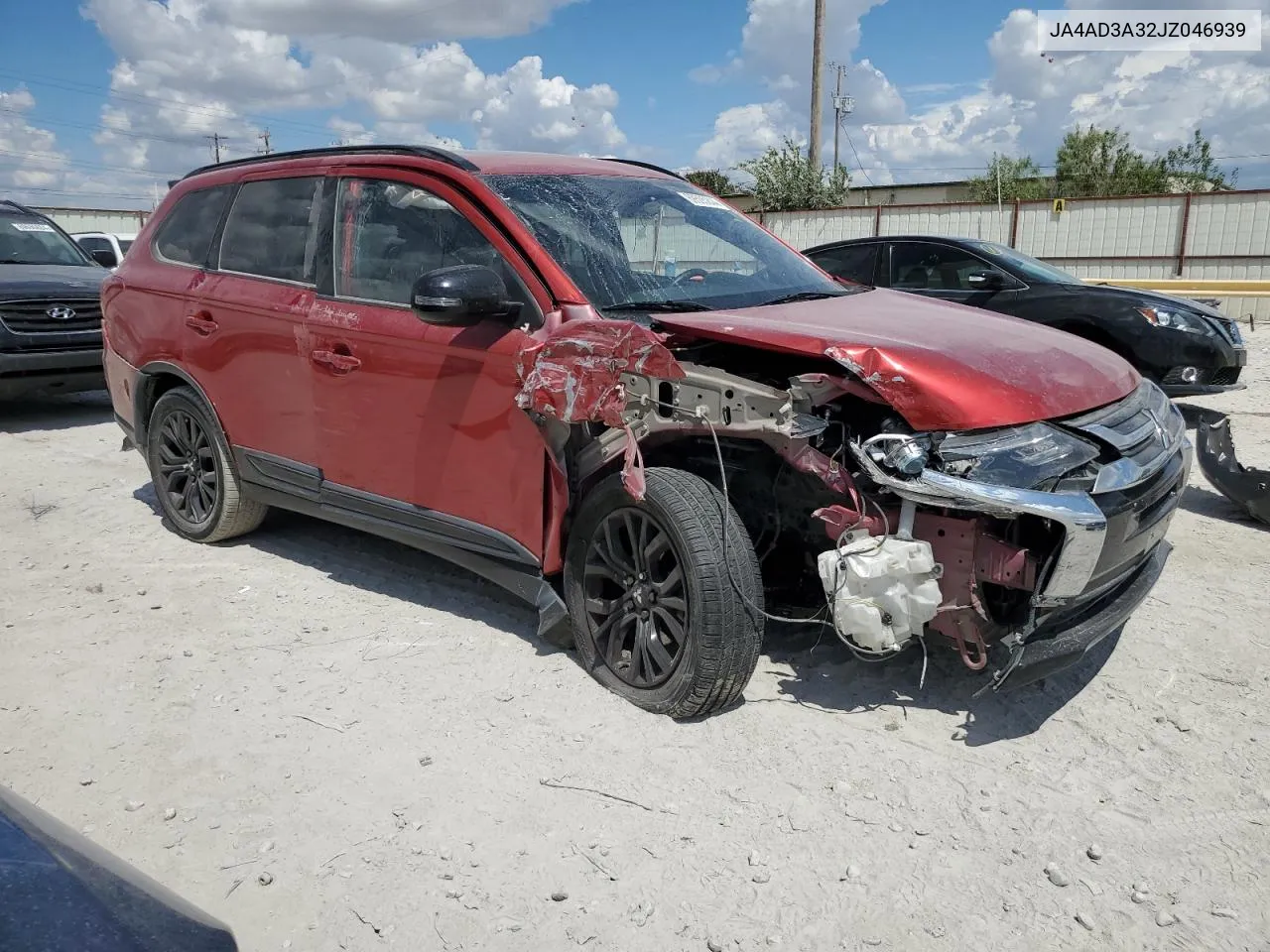 2018 Mitsubishi Outlander Se VIN: JA4AD3A32JZ046939 Lot: 69595844