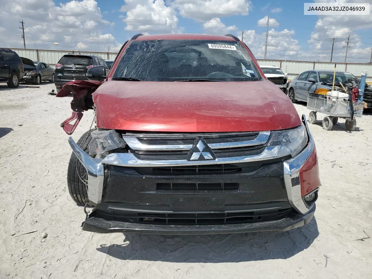 2018 Mitsubishi Outlander Se VIN: JA4AD3A32JZ046939 Lot: 69595844