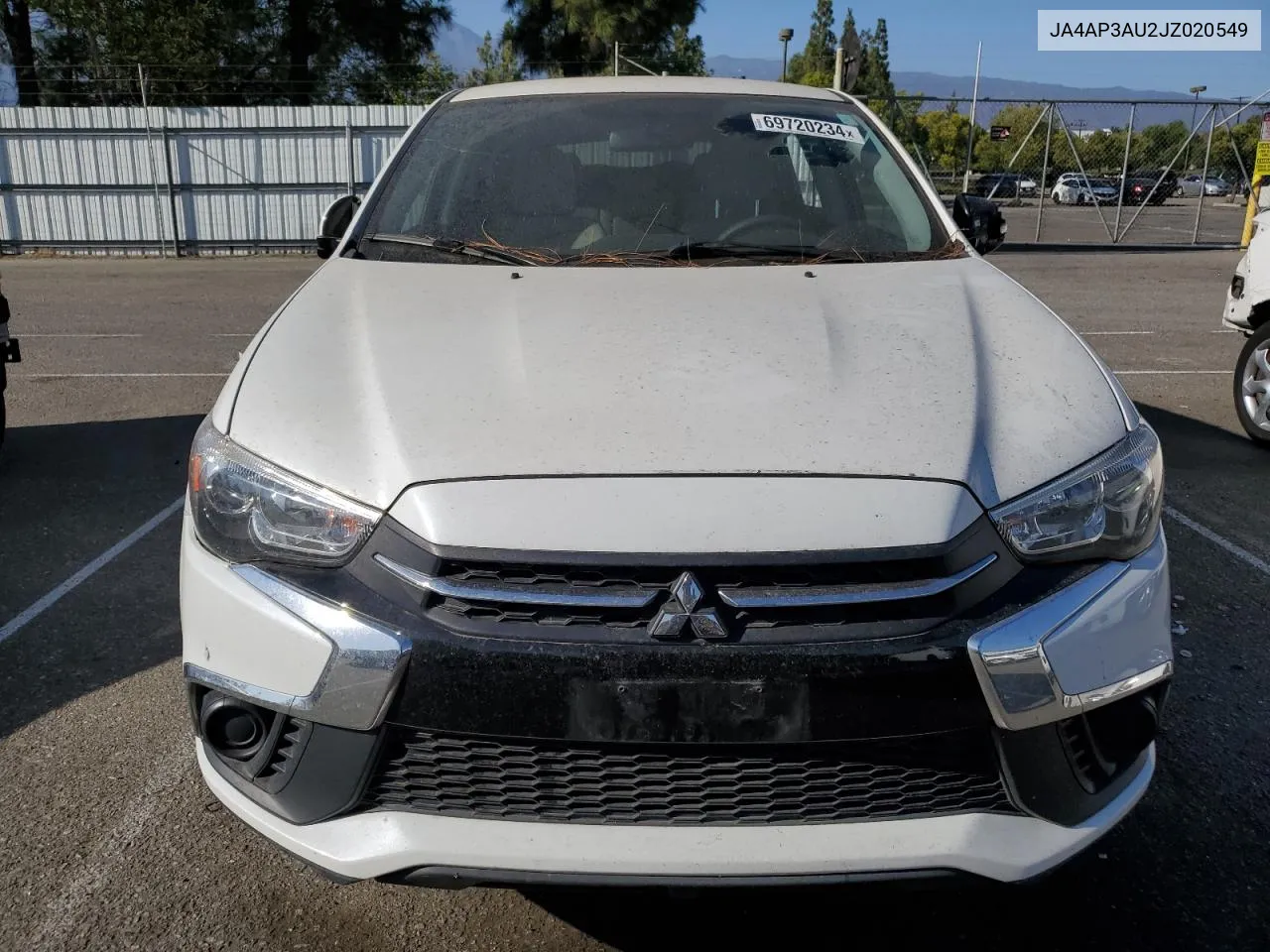 JA4AP3AU2JZ020549 2018 Mitsubishi Outlander Sport Es