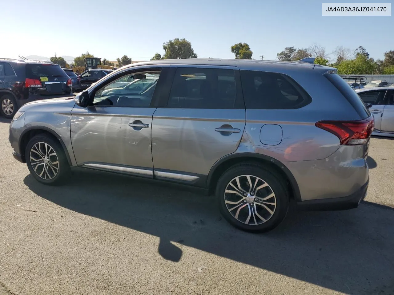 2018 Mitsubishi Outlander Se VIN: JA4AD3A36JZ041470 Lot: 69806154