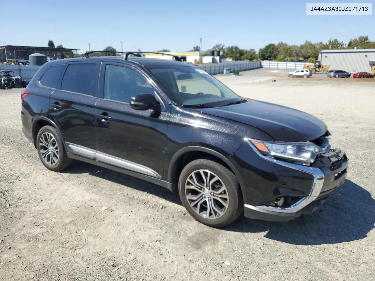 2018 Mitsubishi Outlander Se VIN: JA4AZ3A30JZ071713 Lot: 69842694