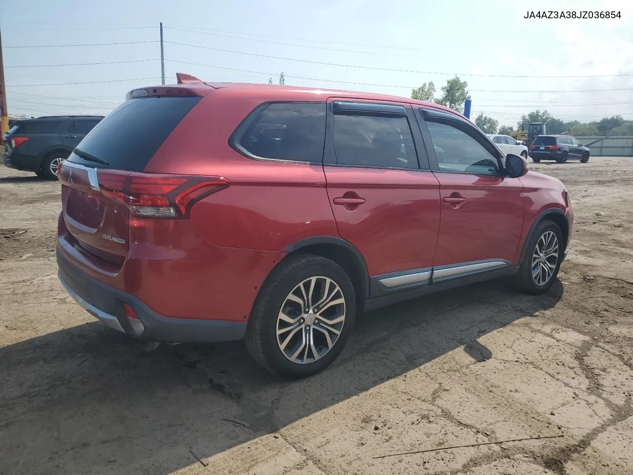 2018 Mitsubishi Outlander Se VIN: JA4AZ3A38JZ036854 Lot: 69844644