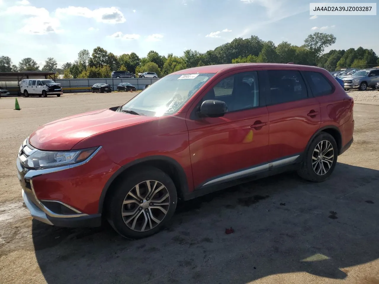 JA4AD2A39JZ003287 2018 Mitsubishi Outlander Es