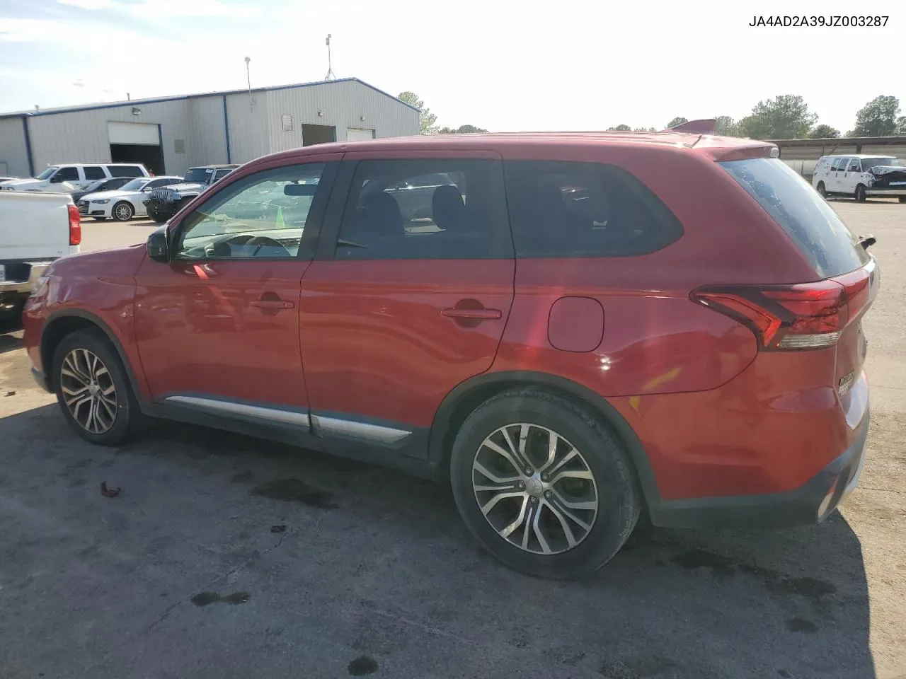 2018 Mitsubishi Outlander Es VIN: JA4AD2A39JZ003287 Lot: 70046944