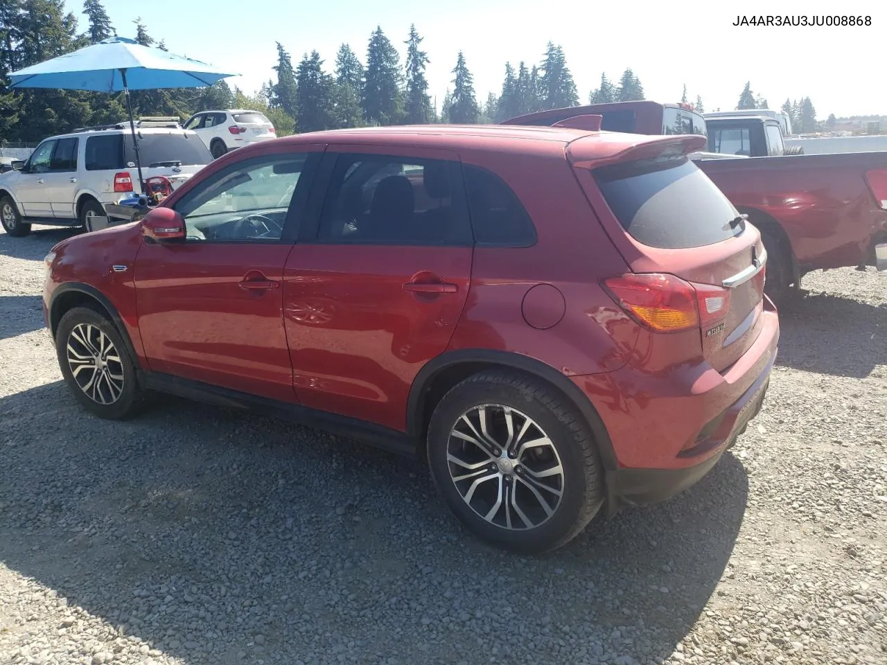 2018 Mitsubishi Outlander Sport Es VIN: JA4AR3AU3JU008868 Lot: 70135654