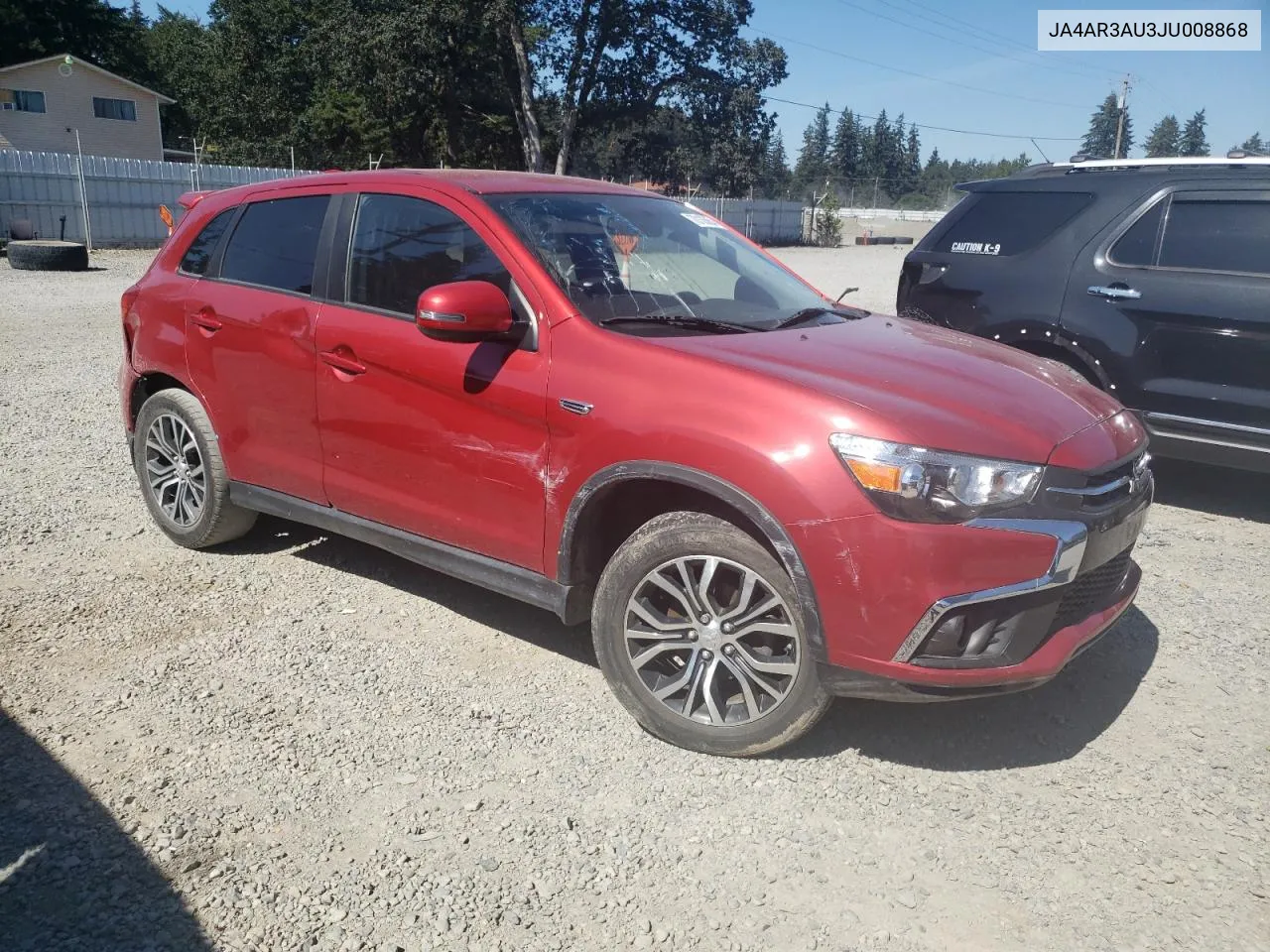 2018 Mitsubishi Outlander Sport Es VIN: JA4AR3AU3JU008868 Lot: 70135654