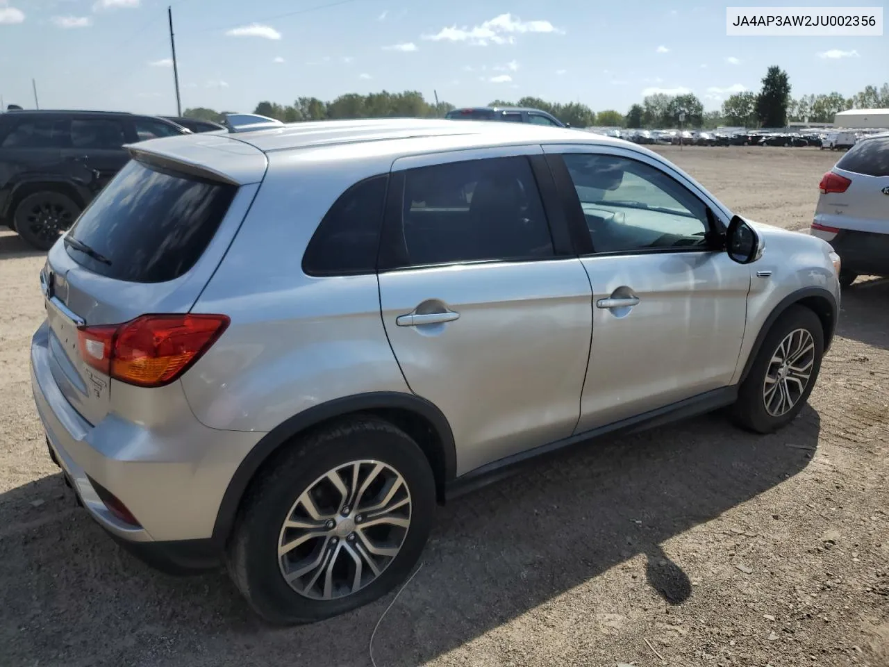 2018 Mitsubishi Outlander Sport Es VIN: JA4AP3AW2JU002356 Lot: 70141584