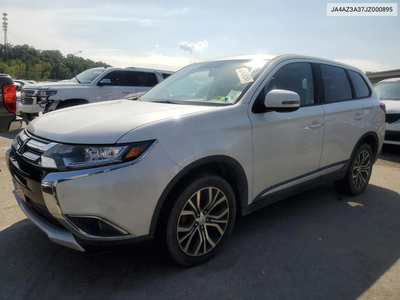 2018 Mitsubishi Outlander Se VIN: JA4AZ3A37JZ000895 Lot: 70143454