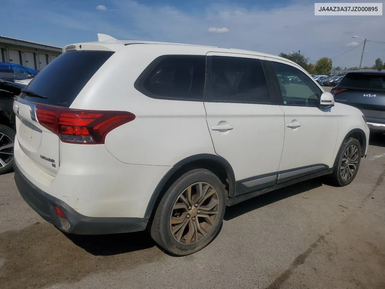 2018 Mitsubishi Outlander Se VIN: JA4AZ3A37JZ000895 Lot: 70143454