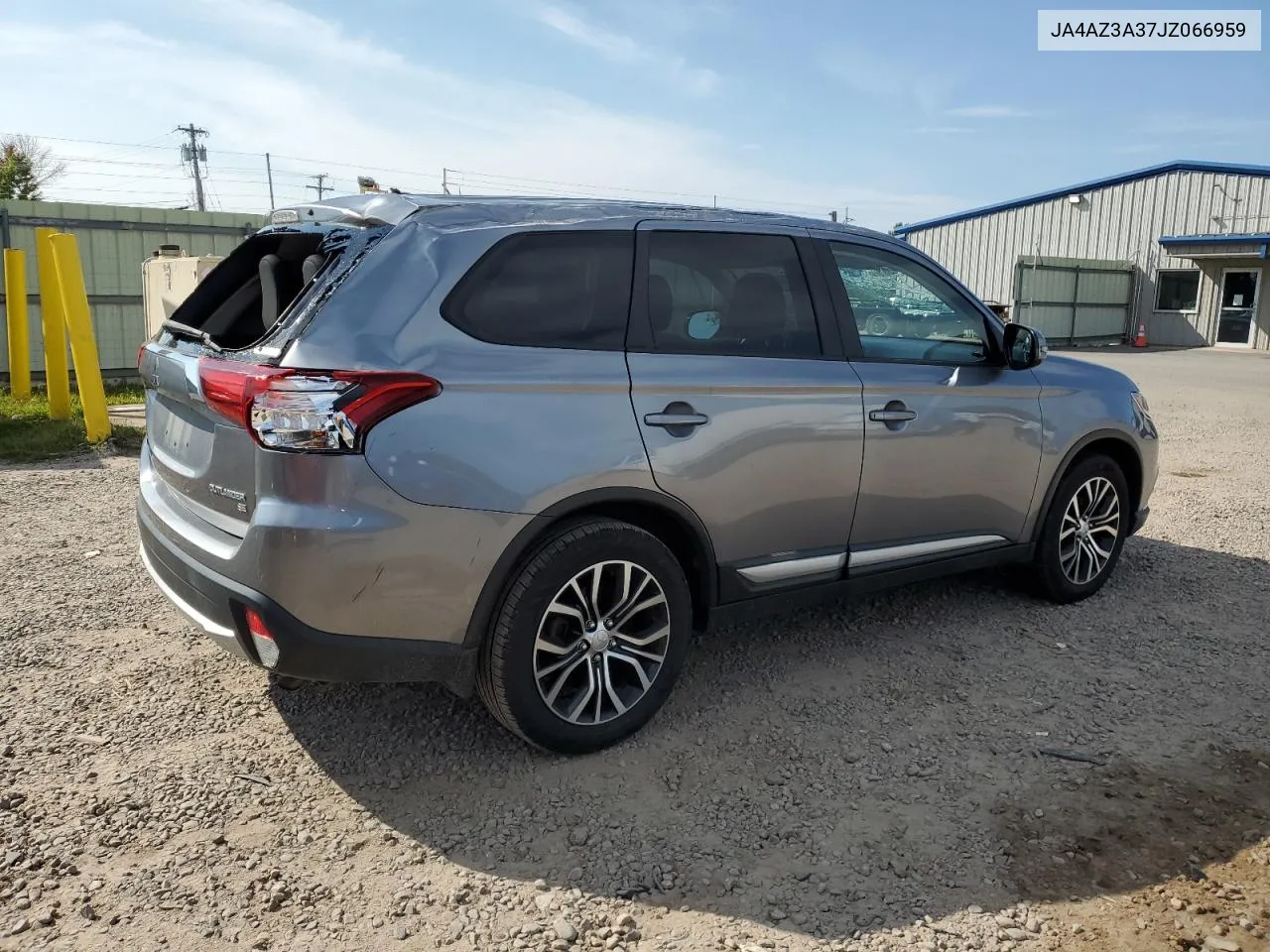 2018 Mitsubishi Outlander Se VIN: JA4AZ3A37JZ066959 Lot: 70205724