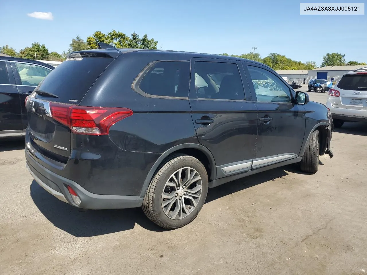 2018 Mitsubishi Outlander Se VIN: JA4AZ3A3XJJ005121 Lot: 70221724