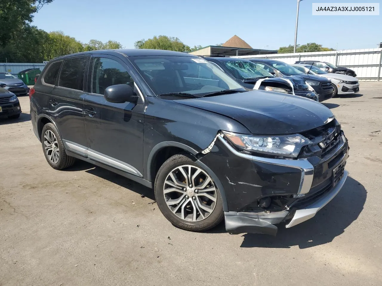 2018 Mitsubishi Outlander Se VIN: JA4AZ3A3XJJ005121 Lot: 70221724