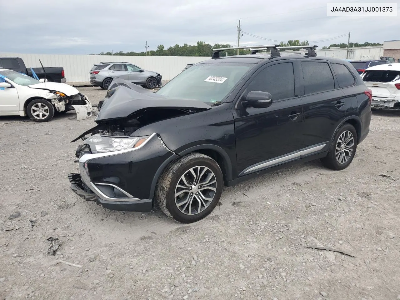 2018 Mitsubishi Outlander Se VIN: JA4AD3A31JJ001375 Lot: 70245384