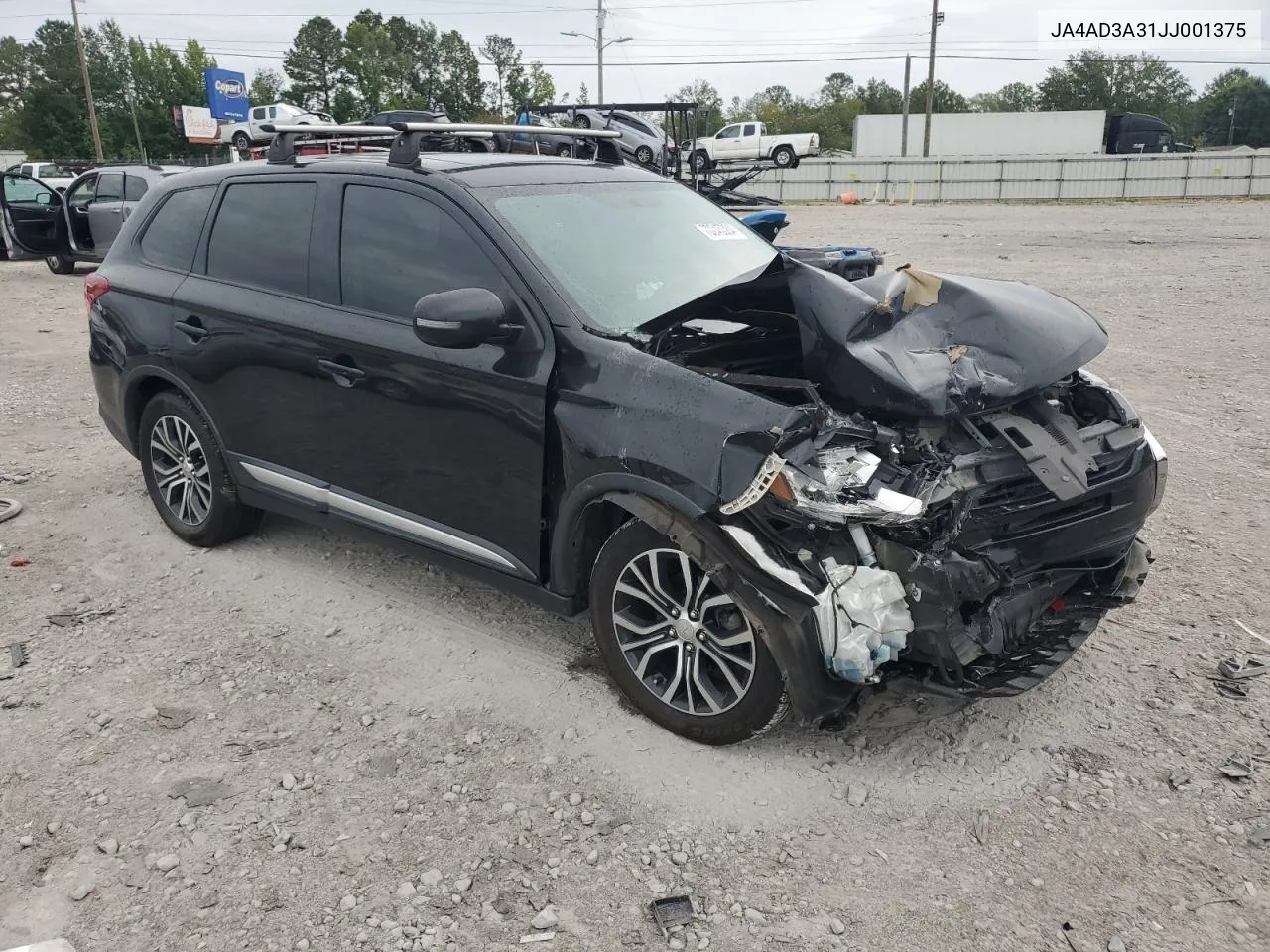 2018 Mitsubishi Outlander Se VIN: JA4AD3A31JJ001375 Lot: 70245384