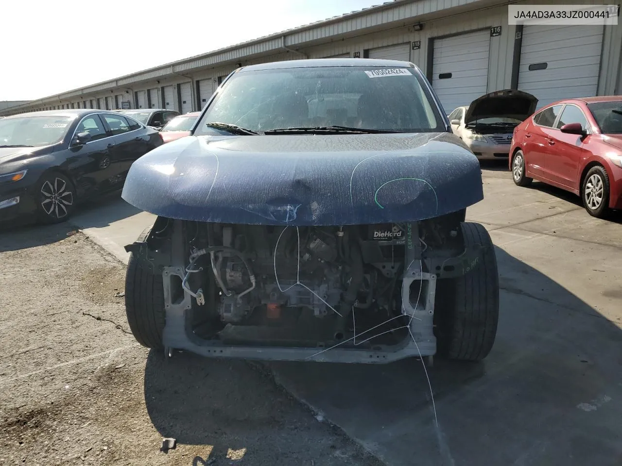 2018 Mitsubishi Outlander Se VIN: JA4AD3A33JZ000441 Lot: 70502424