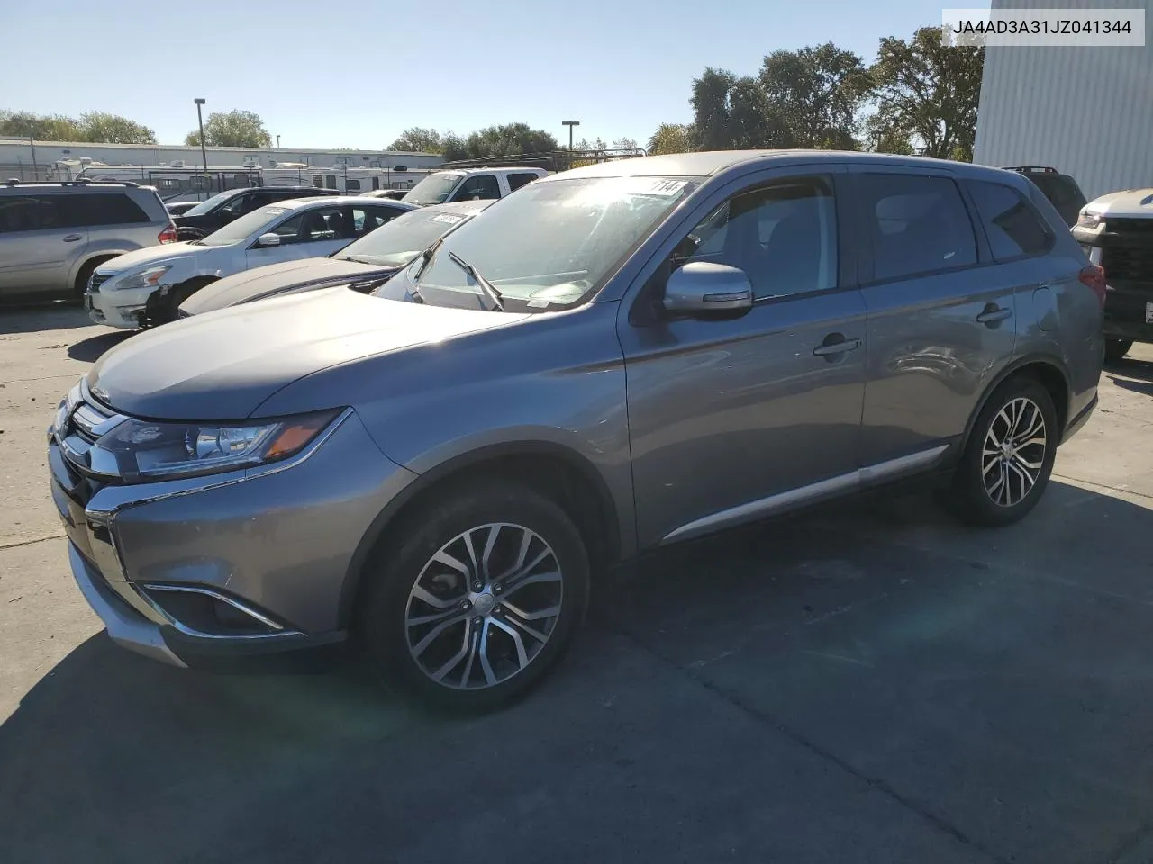 2018 Mitsubishi Outlander Se VIN: JA4AD3A31JZ041344 Lot: 70661714