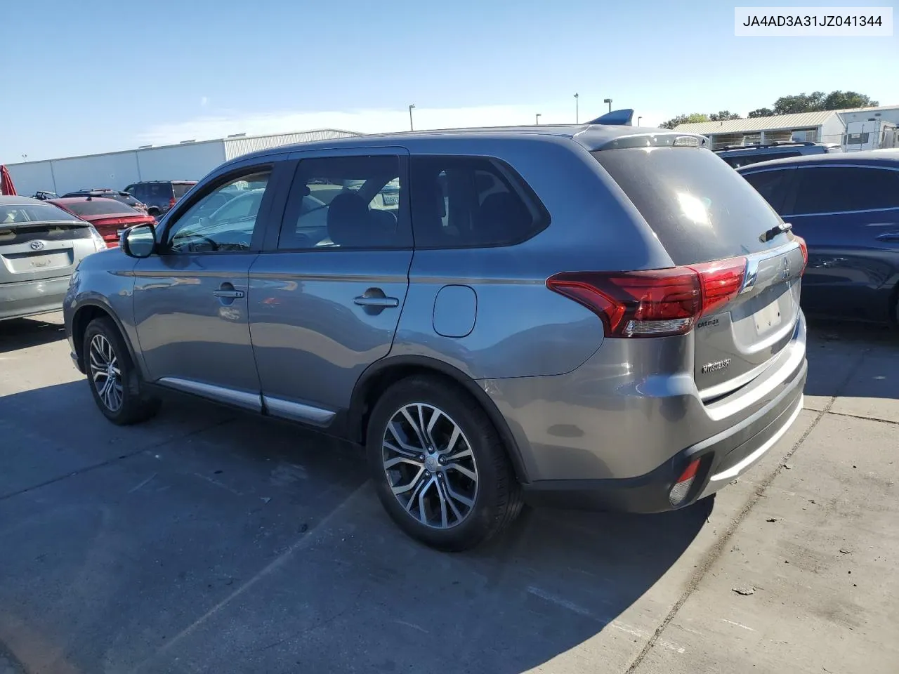 2018 Mitsubishi Outlander Se VIN: JA4AD3A31JZ041344 Lot: 70661714