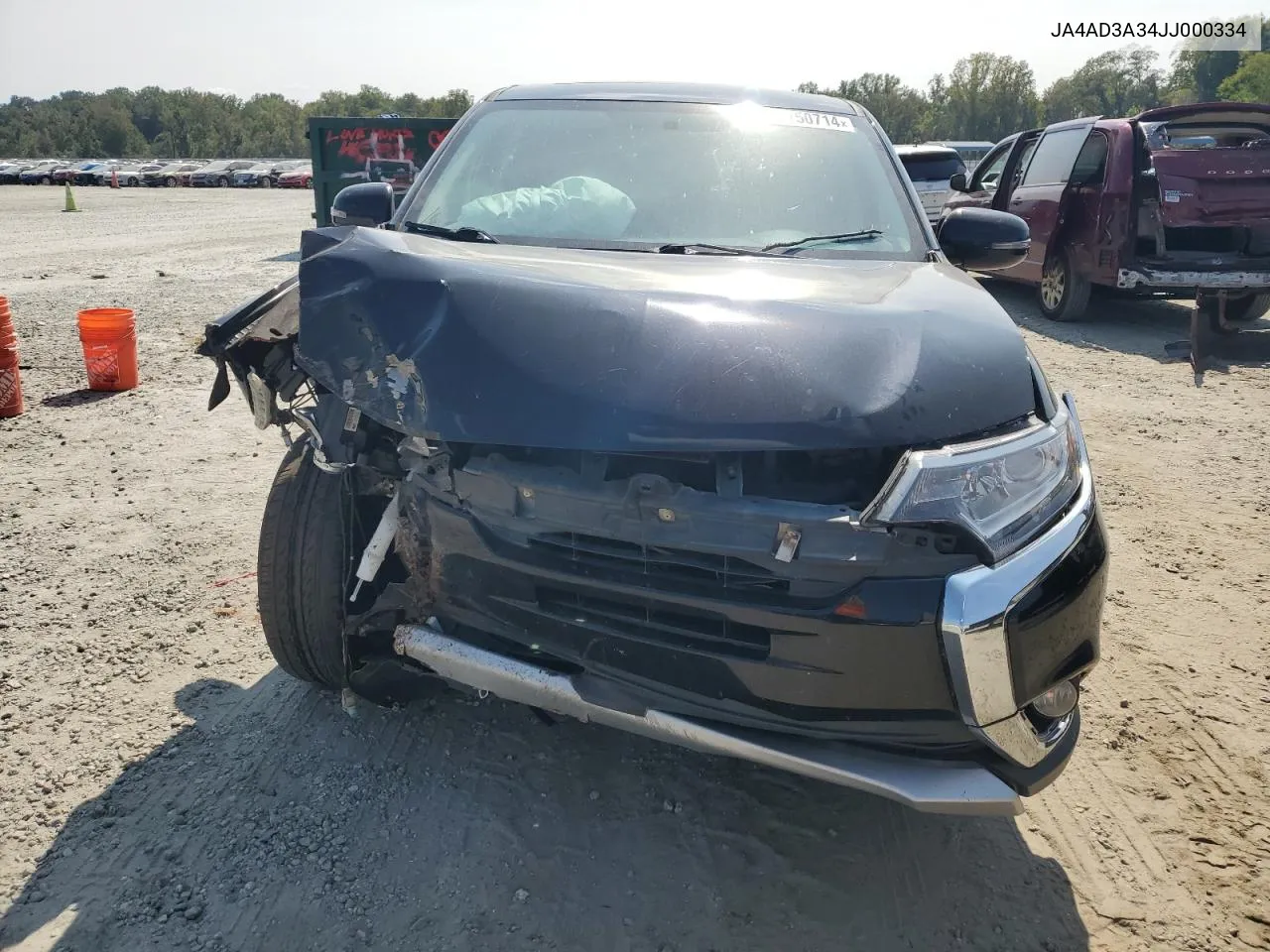 JA4AD3A34JJ000334 2018 Mitsubishi Outlander Se