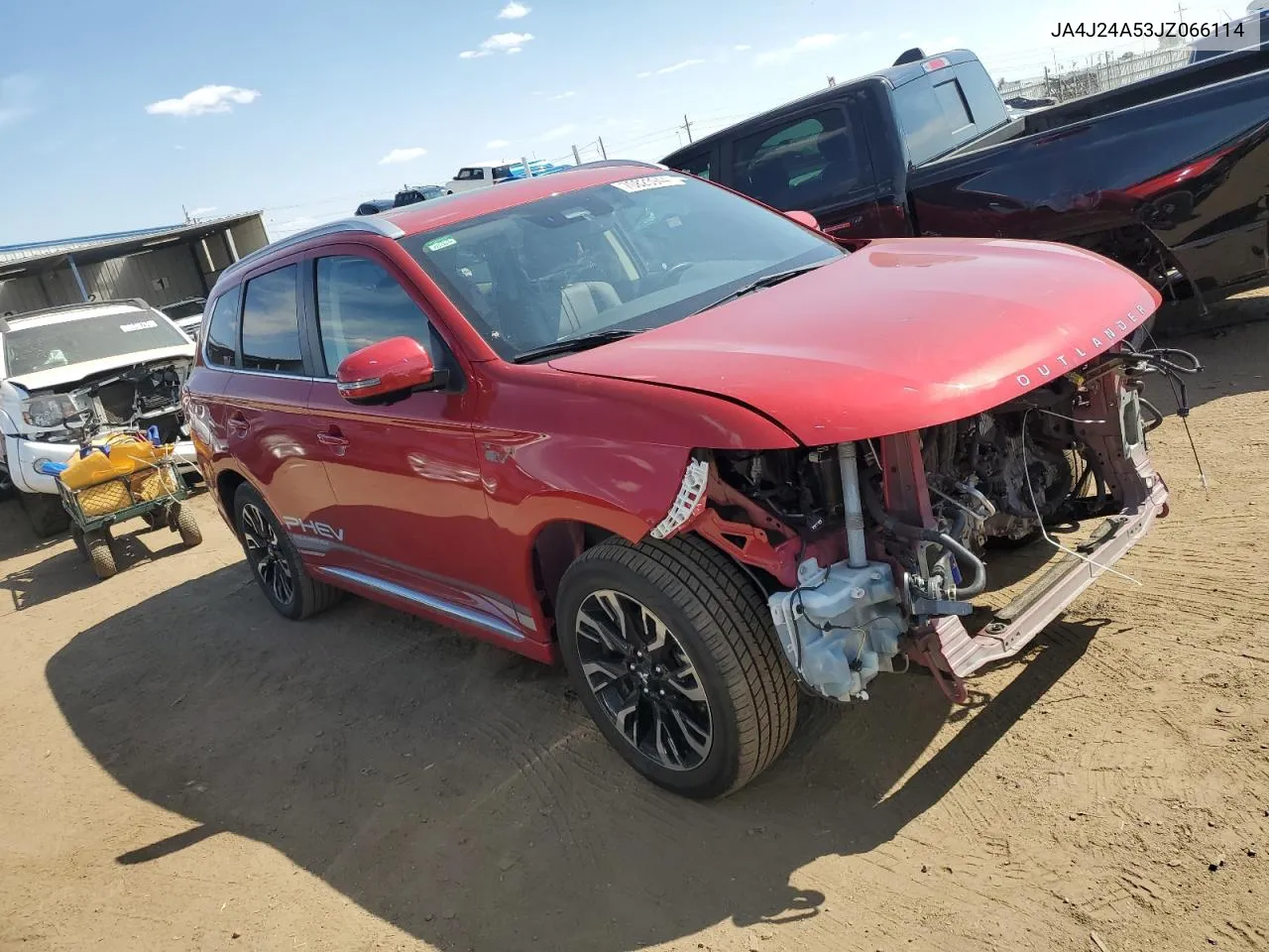 2018 Mitsubishi Outlander Se VIN: JA4J24A53JZ066114 Lot: 70823944