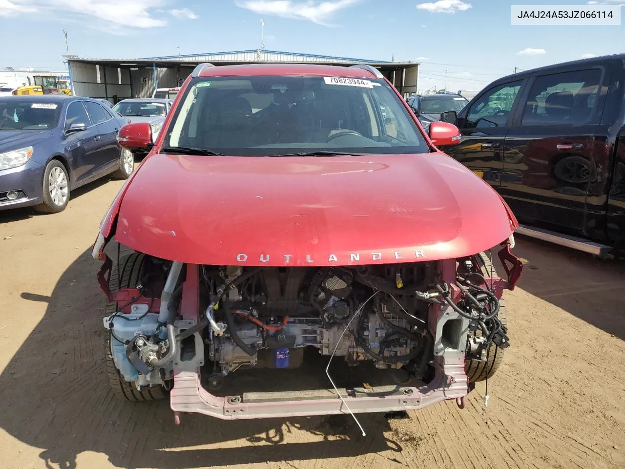 2018 Mitsubishi Outlander Se VIN: JA4J24A53JZ066114 Lot: 70823944