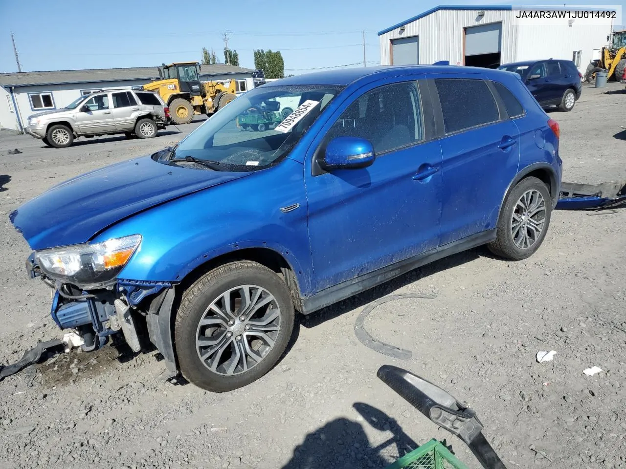 2018 Mitsubishi Outlander Sport Es VIN: JA4AR3AW1JU014492 Lot: 70948854