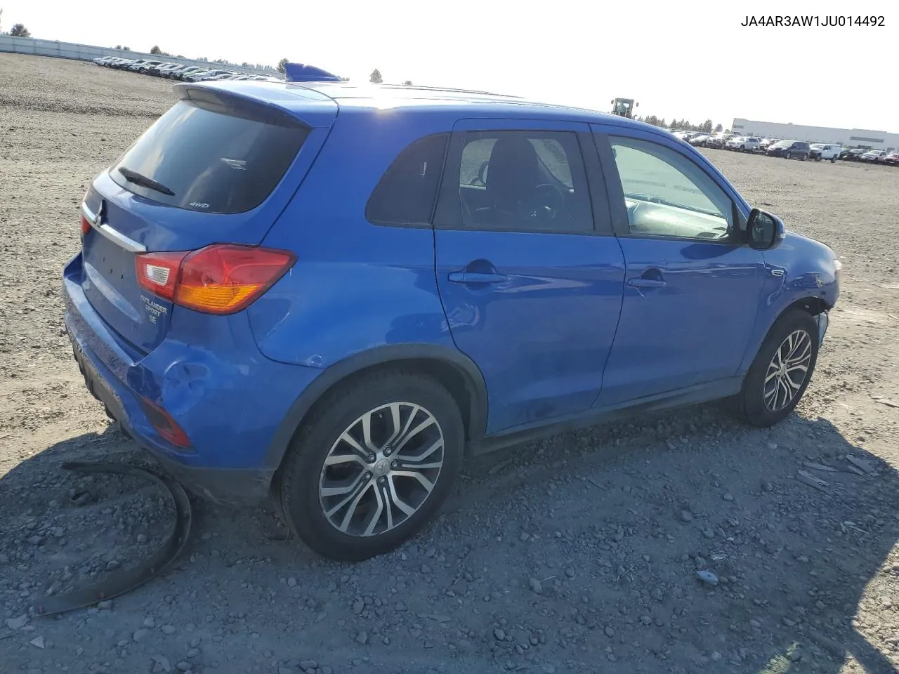 2018 Mitsubishi Outlander Sport Es VIN: JA4AR3AW1JU014492 Lot: 70948854