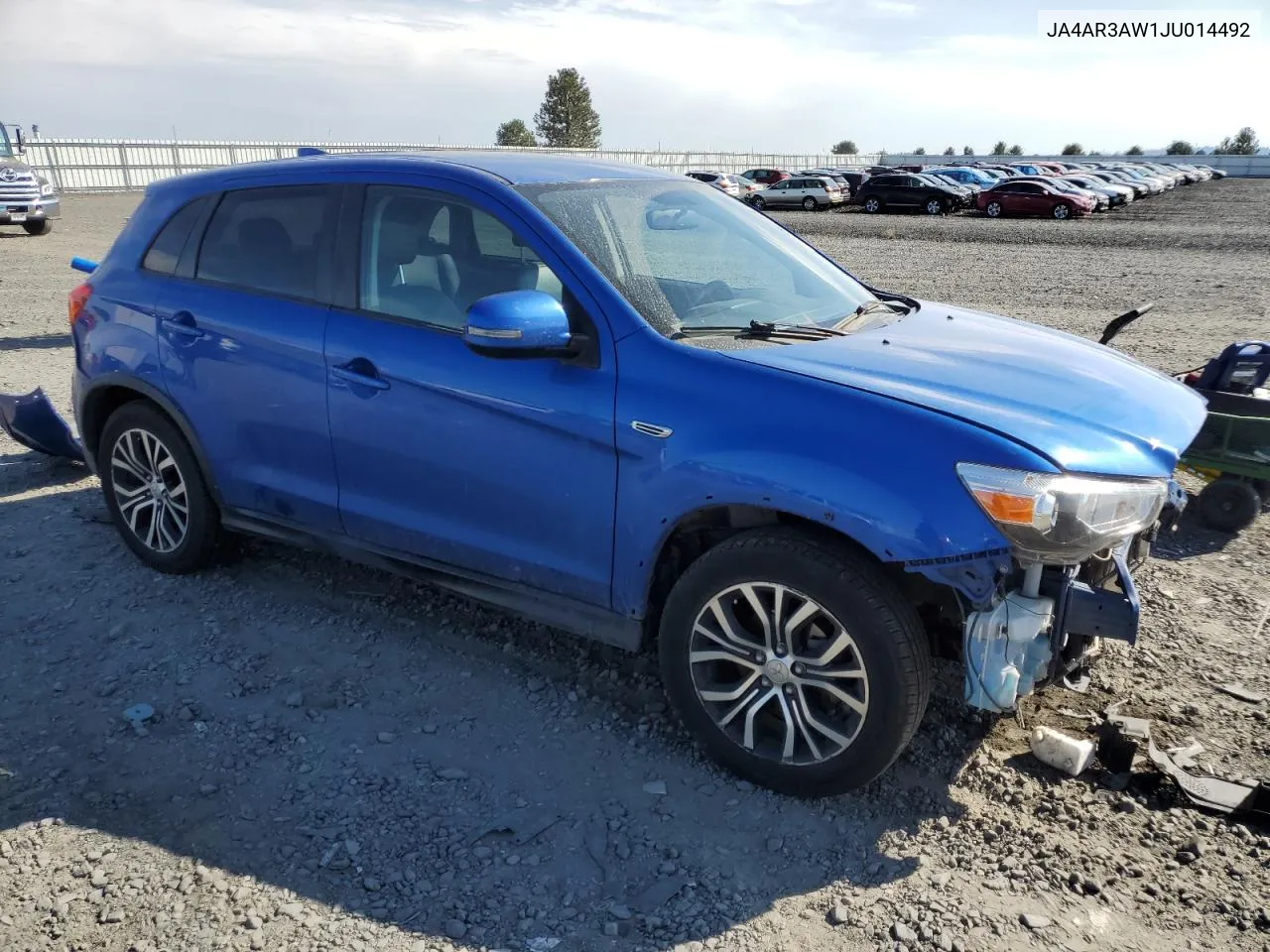 2018 Mitsubishi Outlander Sport Es VIN: JA4AR3AW1JU014492 Lot: 70948854