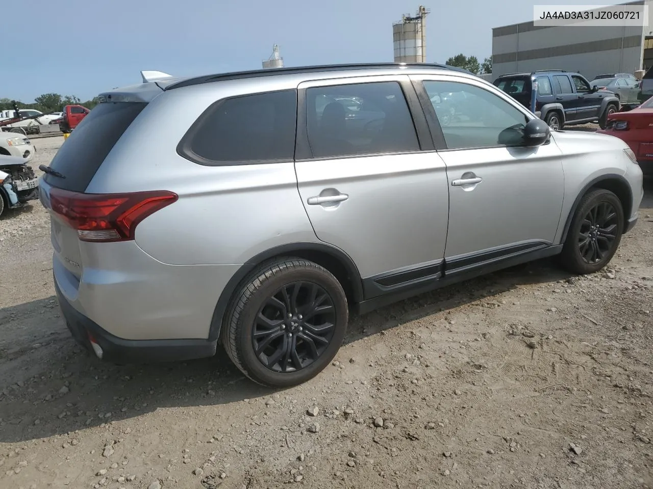 2018 Mitsubishi Outlander Se VIN: JA4AD3A31JZ060721 Lot: 71004464