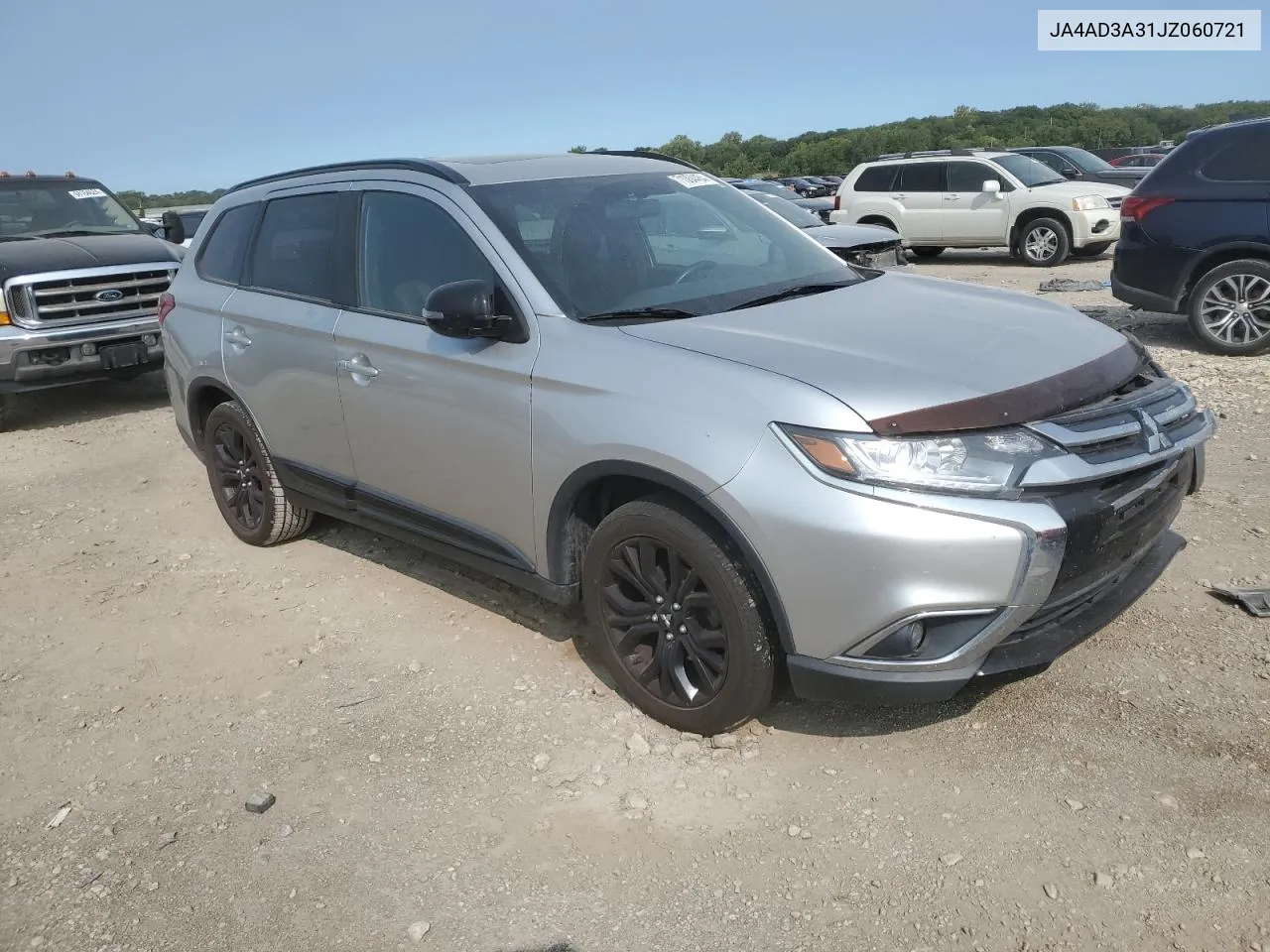 2018 Mitsubishi Outlander Se VIN: JA4AD3A31JZ060721 Lot: 71004464