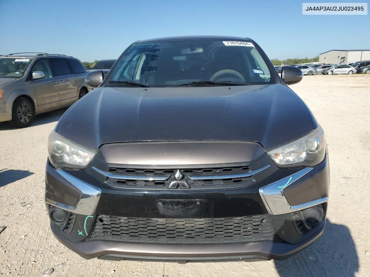 2018 Mitsubishi Outlander Sport Es VIN: JA4AP3AU2JU023495 Lot: 71015484