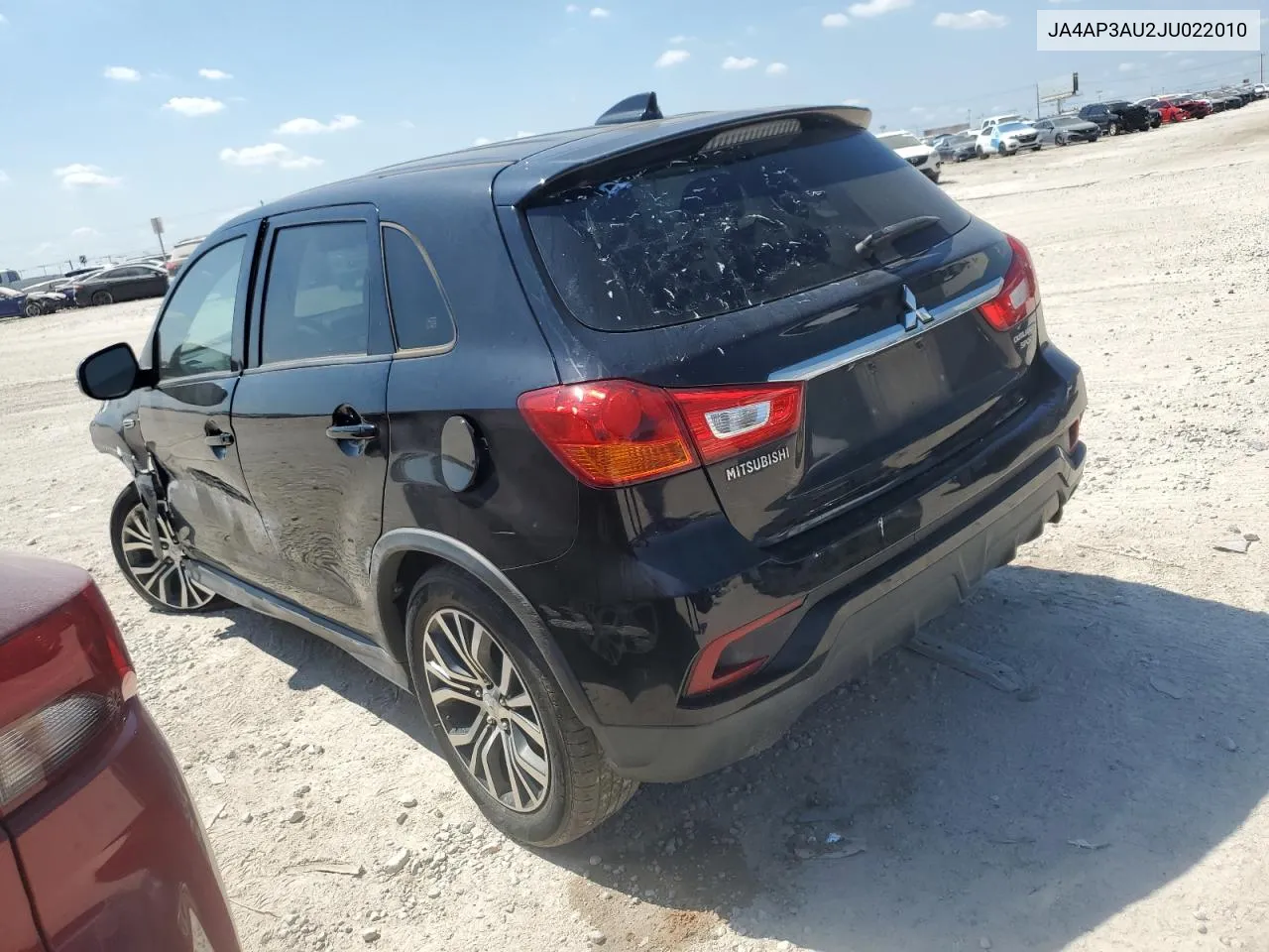 JA4AP3AU2JU022010 2018 Mitsubishi Outlander Sport Es