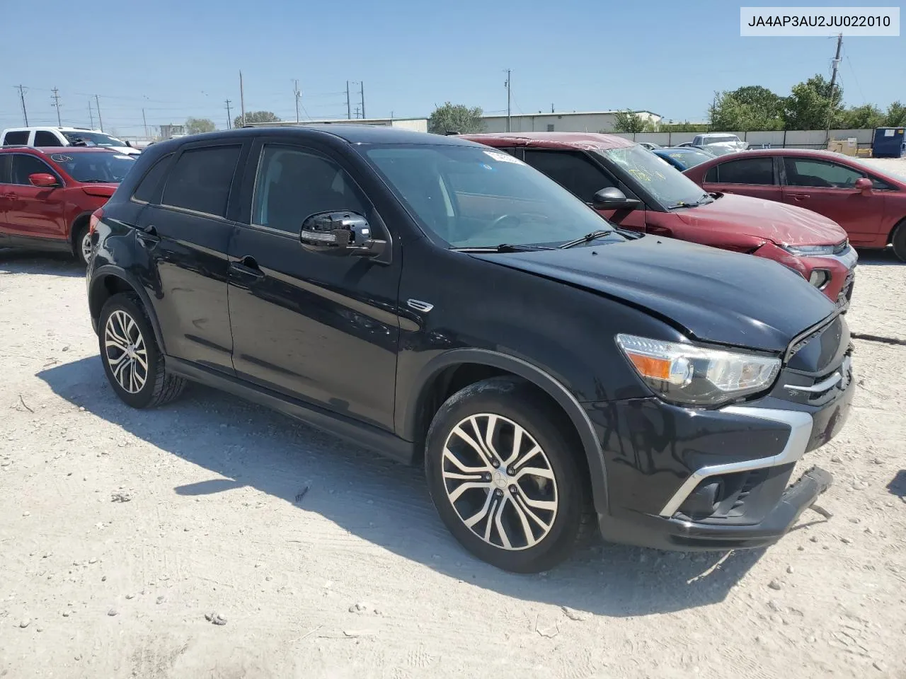 2018 Mitsubishi Outlander Sport Es VIN: JA4AP3AU2JU022010 Lot: 71405224