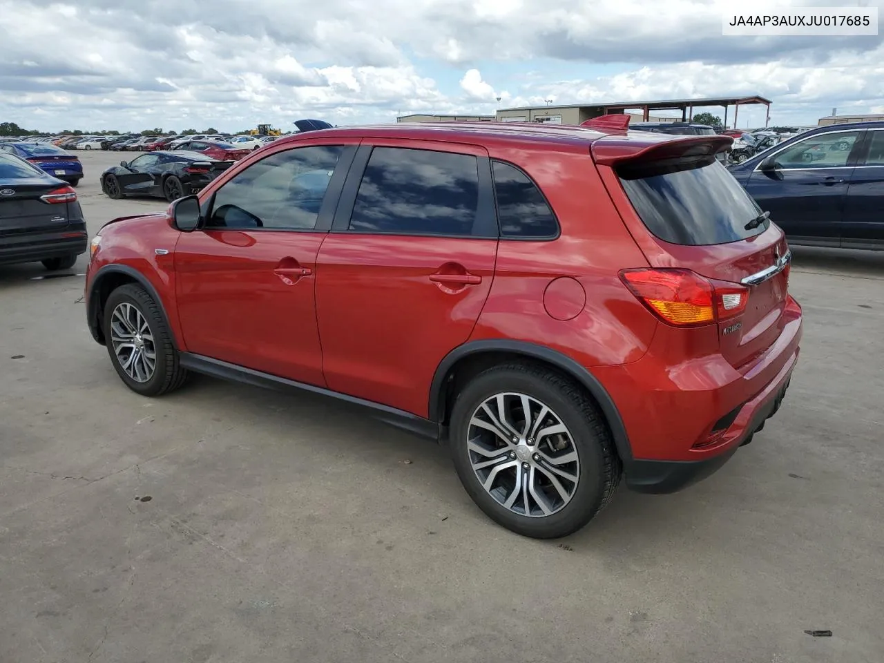 2018 Mitsubishi Outlander Sport Es VIN: JA4AP3AUXJU017685 Lot: 71467894