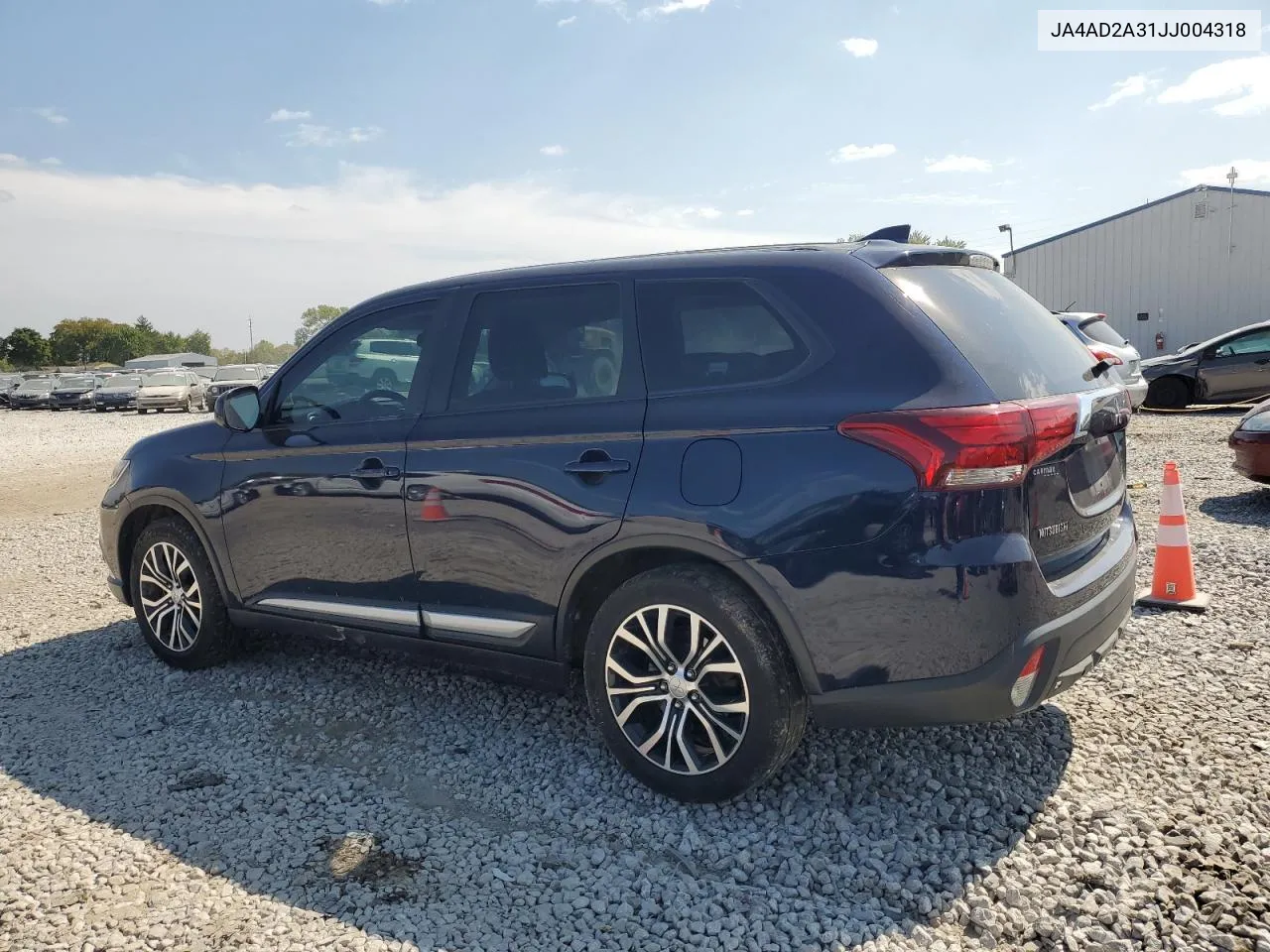 2018 Mitsubishi Outlander Es VIN: JA4AD2A31JJ004318 Lot: 71600594