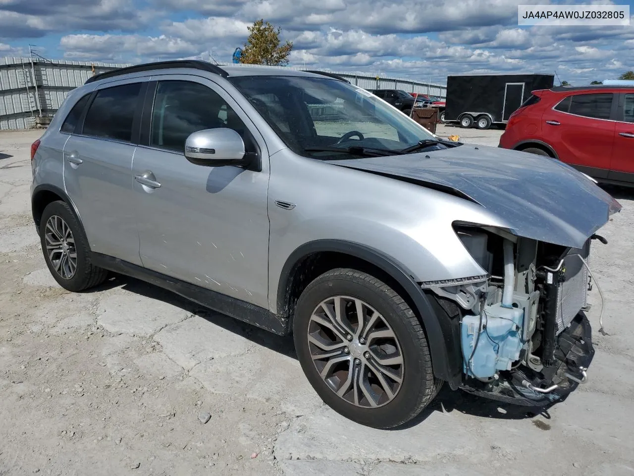 2018 Mitsubishi Outlander Sport Sel VIN: JA4AP4AW0JZ032805 Lot: 71650654