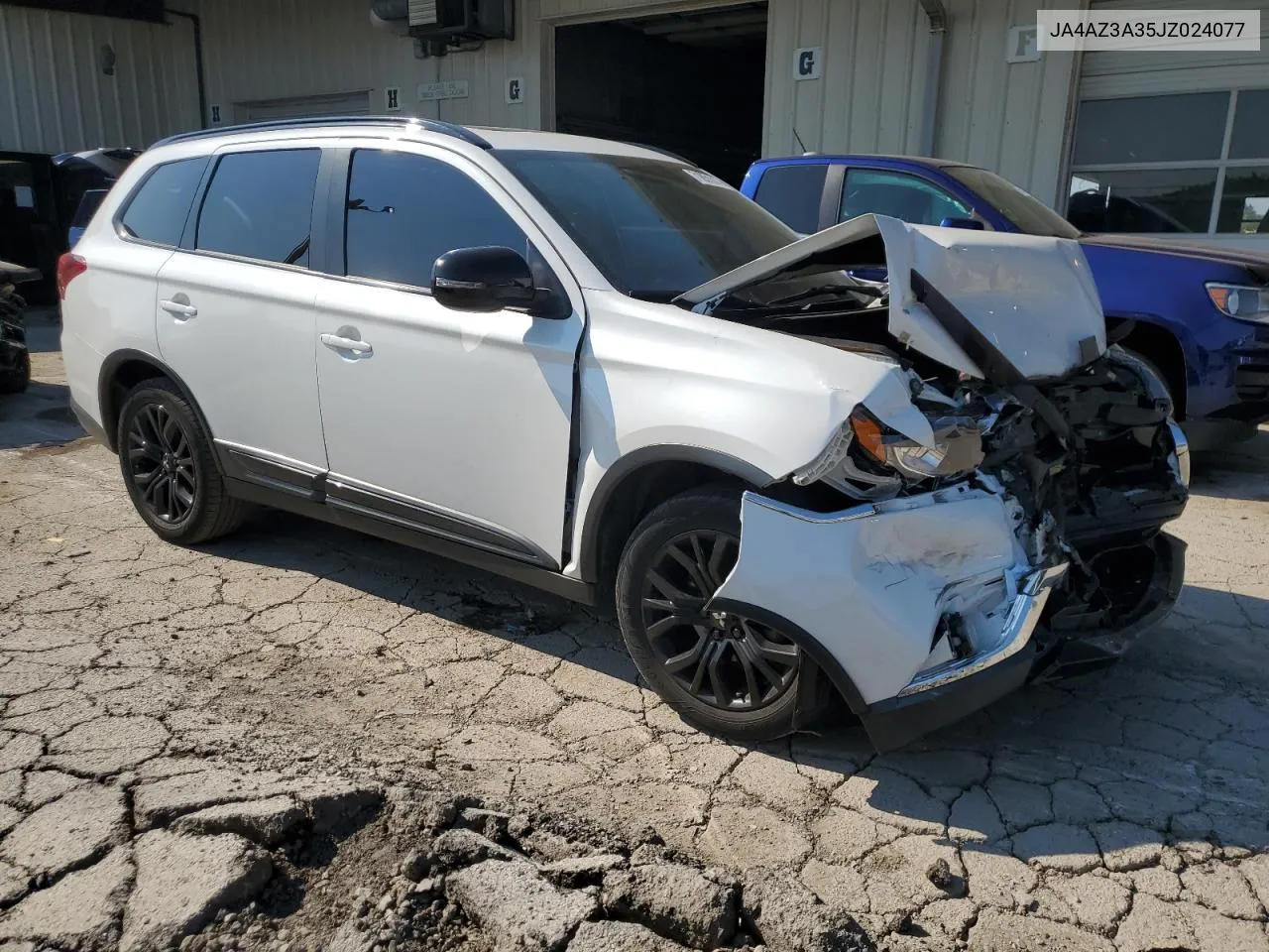 2018 Mitsubishi Outlander Se VIN: JA4AZ3A35JZ024077 Lot: 71851314