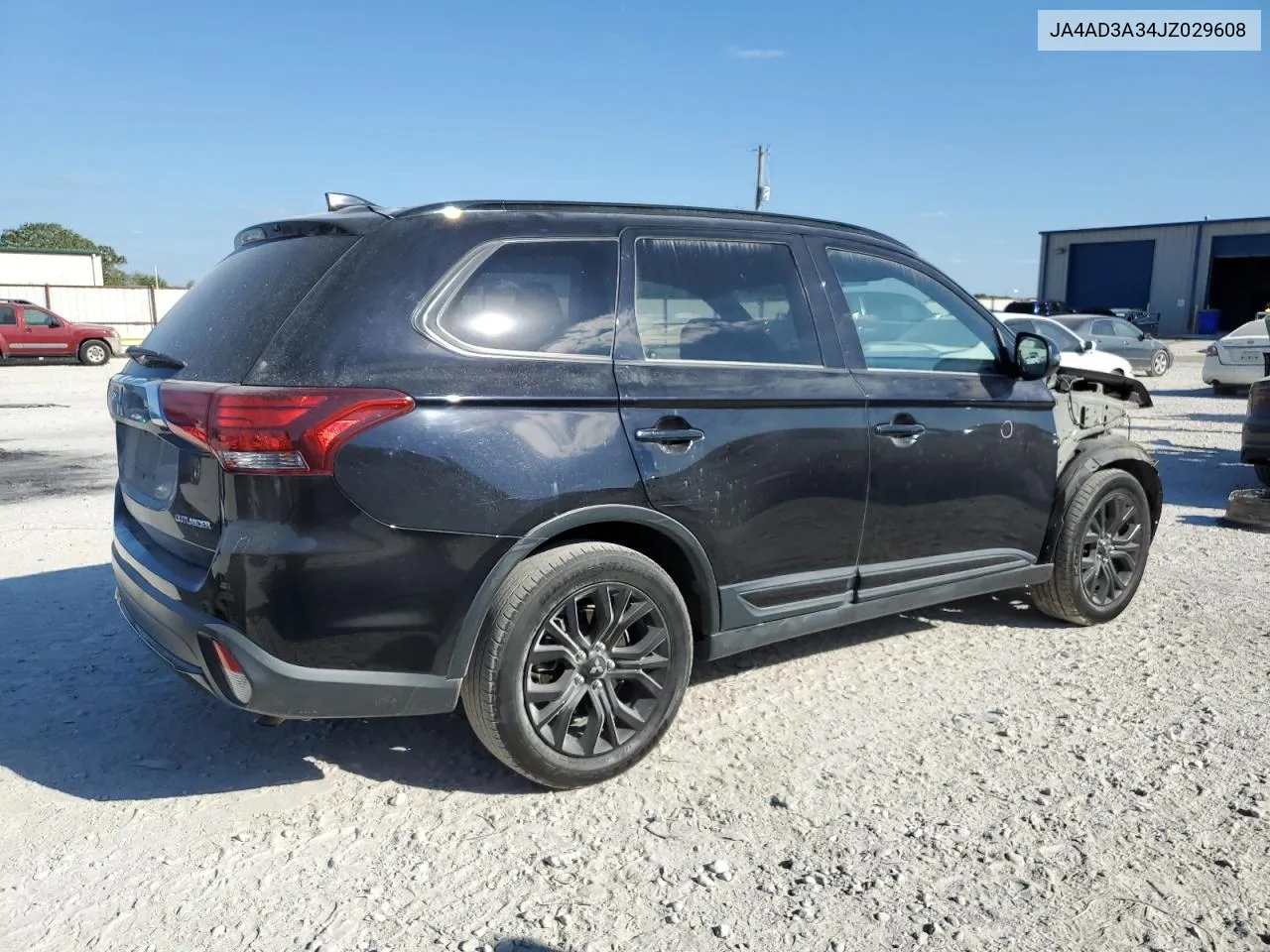 2018 Mitsubishi Outlander Se VIN: JA4AD3A34JZ029608 Lot: 71956244