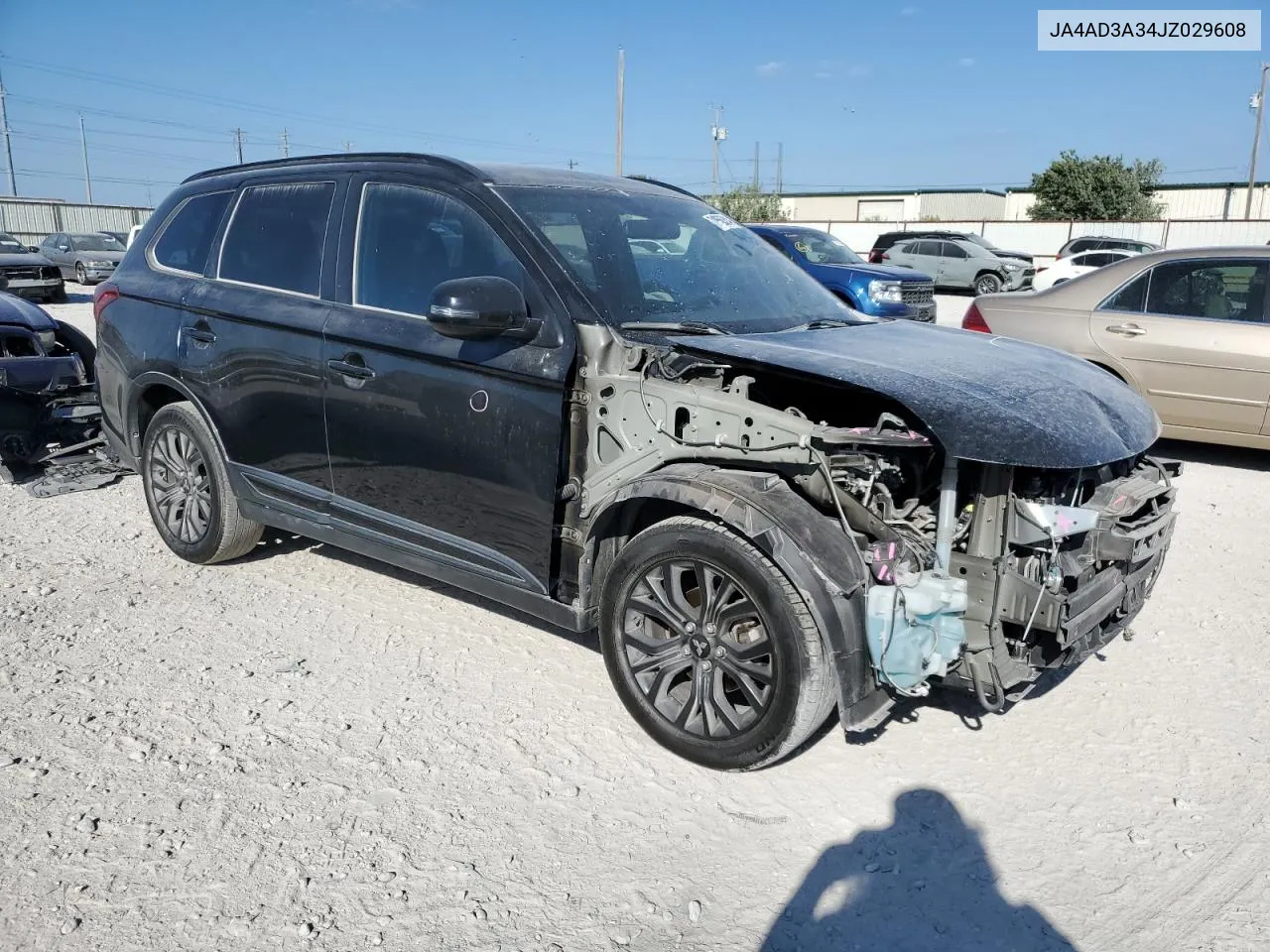 2018 Mitsubishi Outlander Se VIN: JA4AD3A34JZ029608 Lot: 71956244