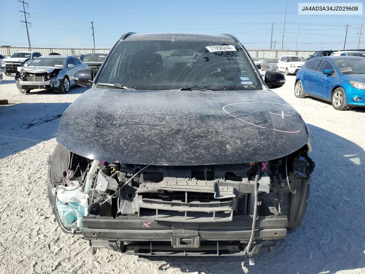 2018 Mitsubishi Outlander Se VIN: JA4AD3A34JZ029608 Lot: 71956244