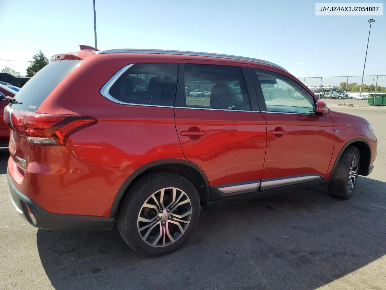 2018 Mitsubishi Outlander Gt VIN: JA4JZ4AX3JZ054087 Lot: 72177554