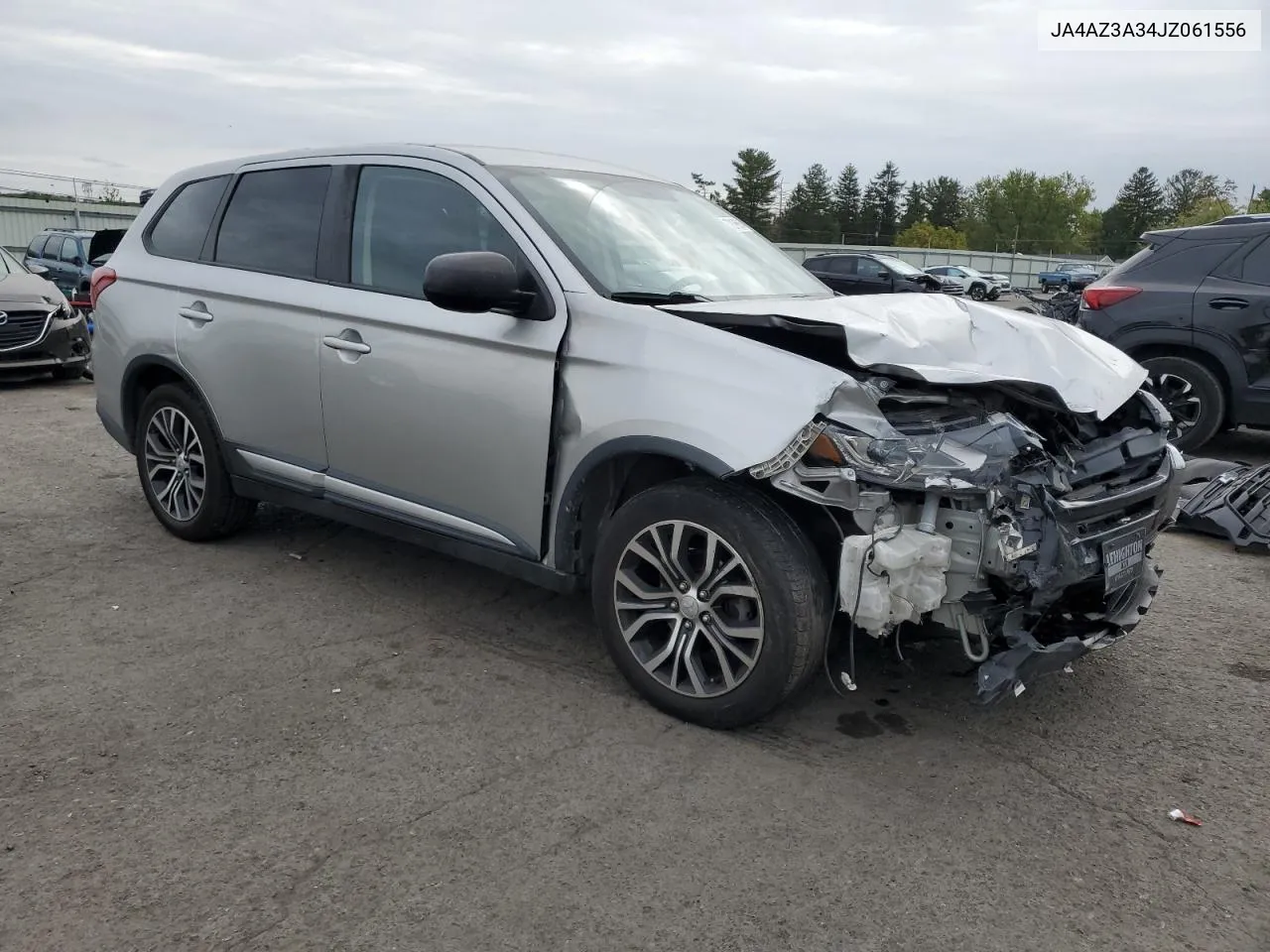 2018 Mitsubishi Outlander Se VIN: JA4AZ3A34JZ061556 Lot: 72196864